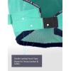 Harrison Howard All-Round Mesh Horse Fly Mask UV Protective with Fleece-Padded Edging Deep Navy S(Mint)