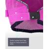 Harrison Howard All-Round Mesh Horse Fly Mask UV Protective with Fleece-Padded Edging Deep Navy S(Purple)