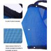 Harrison Howard All-Round Mesh Horse Fly Mask UV Protective with Fleece-Padded Edging Deep Navy S(Signature Blue)