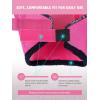 Harrison Howard Reinforced Horse Fly Mask with Mirror PVC Brow Support, Enhanced Eye Space, UV Protection Original Grey S(Magenta)