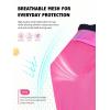 Harrison Howard Reinforced Horse Fly Mask with Mirror PVC Brow Support, Enhanced Eye Space, UV Protection Original Grey S(Magenta)