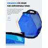 Harrison Howard Reinforced Horse Fly Mask with Mirror PVC Brow Support, Enhanced Eye Space, UV Protection Original Grey S(Signature Blue)