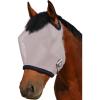 Harrison Howard All-Round Mesh Horse Fly Mask UV Protective with Fleece-Padded Edging Deep Navy S(Original Grey)