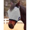 Harrison Howard Reinforced Horse Fly Mask with Mirror PVC Brow Support, Enhanced Eye Space, UV Protection Original Grey S(Grey)