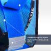 Harrison Howard All Round Mesh Horse Fly Mask UV Protective with Fleece Padded Edging Royal Blue M