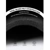 Harrison Howard Western Saddle Pad Liner, Thin Wool Felt Under Pad with Spine Cutout, Shock Absorbing Sweat Barrier(Black)