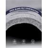 Harrison Howard Western Saddle Pad Liner, Thin Wool Felt Under Pad with Spine Cutout, Shock Absorbing Sweat Barrier(Gray)