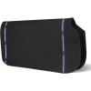 Harrison Howard Western Saddle Pad Liner 5mm/7mm Thin Wool Felt Under Saddle Pad, Shock Absorbing Sweat Barrier, Non Slip(Black)