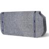 Harrison Howard Western Saddle Pad Liner 5mm/7mm Thin Wool Felt Under Saddle Pad, Shock Absorbing Sweat Barrier, Non Slip(Gray)