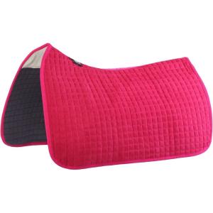 Harrison Howard All-Purpose Square Quilted Western Saddle Pad Breathable, Shock-Absorbing Saddle Pad Comfortable Fit for Horses