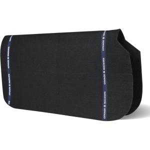 Harrison Howard Western Saddle Pad Liner 5mm/7mm Thin Wool Felt Under Saddle Pad, Shock Absorbing Sweat Barrier, Non Slip(Black)