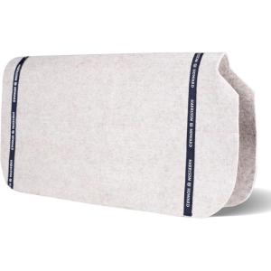 Harrison Howard Western Saddle Pad Liner 5mm/7mm Thin Wool Felt Under Saddle Pad, Shock Absorbing Sweat Barrier, Non Slip(Light Tan)