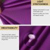 Harrison Howard Stretchy Tail Bag Breathable Horse Tail Guard Slip on Design Protect Horse Tail 2 Strand Closure Straps Keep Tail Clean & Protected 22″ L Length Makes Grooming Easy-Burgundy(Purple)