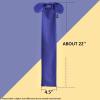 Harrison Howard Stretchy Tail Bag Breathable Horse Tail Guard Slip on Design Protect Horse Tail 2 Strand Closure Straps Keep Tail Clean & Protected 22″ L Length Makes Grooming Easy-Burgundy(Navy)