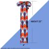 Harrison Howard Stretchy Tail Bag Breathable Horse Tail Guard Slip on Design Protect Horse Tail 2 Strand Closure Straps Keep Tail Clean & Protected 22″ L Length Makes Grooming Easy-Burgundy(Tribal Abstract)