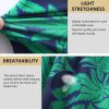 Harrison Howard Stretchy Tail Bag Breathable Horse Tail Guard Slip on Design Protect Horse Tail 2 Strand Closure Straps Keep Tail Clean & Protected 22″ L Length Makes Grooming Easy-Burgundy(Green Leaves)