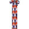 Harrison Howard Stretchy Tail Bag Breathable Horse Tail Guard Slip on Design Protect Horse Tail 2 Strand Closure Straps Keep Tail Clean & Protected 22″ L Length Makes Grooming Easy-Burgundy(Tribal Abstract)