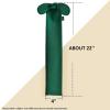 Harrison Howard Stretchy Tail Bag Breathable Horse Tail Guard Slip on Design Protect Horse Tail 2 Strand Closure Straps Keep Tail Clean & Protected 22″ L Length Makes Grooming Easy-Burgundy(Deep Green)