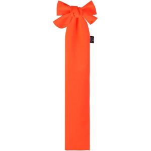 Harrison Howard Stretchy Tail Bag Breathable Horse Tail Guard Slip on Design Protect Horse Tail 2 Strand Closure Straps Keep Tail Clean & Protected 22″ L Length Makes Grooming Easy-Burgundy(Orange)