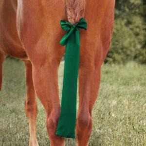 Harrison Howard Stretchy Tail Bag Breathable Horse Tail Guard Slip on Design Protect Horse Tail 2 Strand Closure Straps Keep Tail Clean & Protected 22″ L Length Makes Grooming Easy-Burgundy(Deep Green)