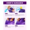 Harrison Howard Howdy Bally Mega Horse Play Ball Anti-Burst Giant Horse Ball Horse Soccer Ball Herding Ball Giant Play Ball for Horses 25 Inch-Royal Purple